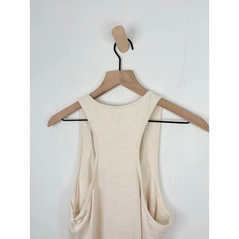 NWT PJ Salvage Essential Jammie Night Dress Large Oatmeal Sleepwear Lounge - Picture 7 of 9